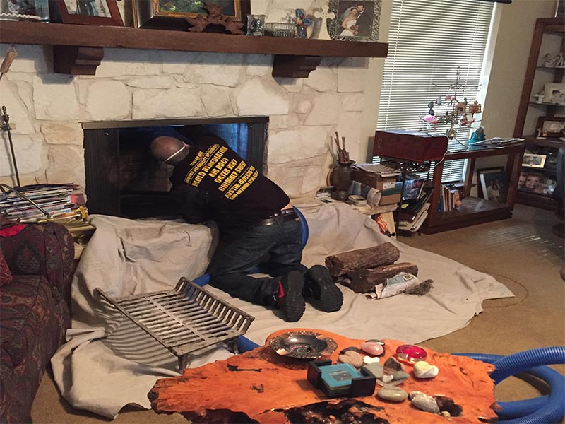 chimney-sweeping