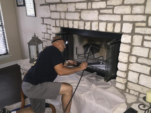 professional-chimney-cleaning Professional chimney sweeping service done by Texas Air Duct Cleaning Services